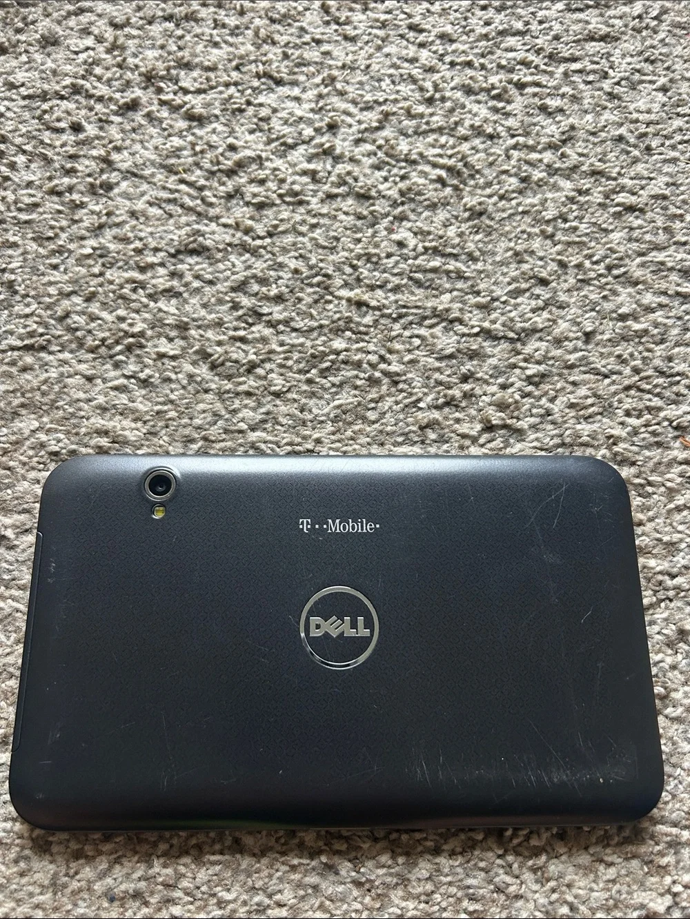 Dell Streak 7 Black Tablet with Gold Logo and T‑Mobile